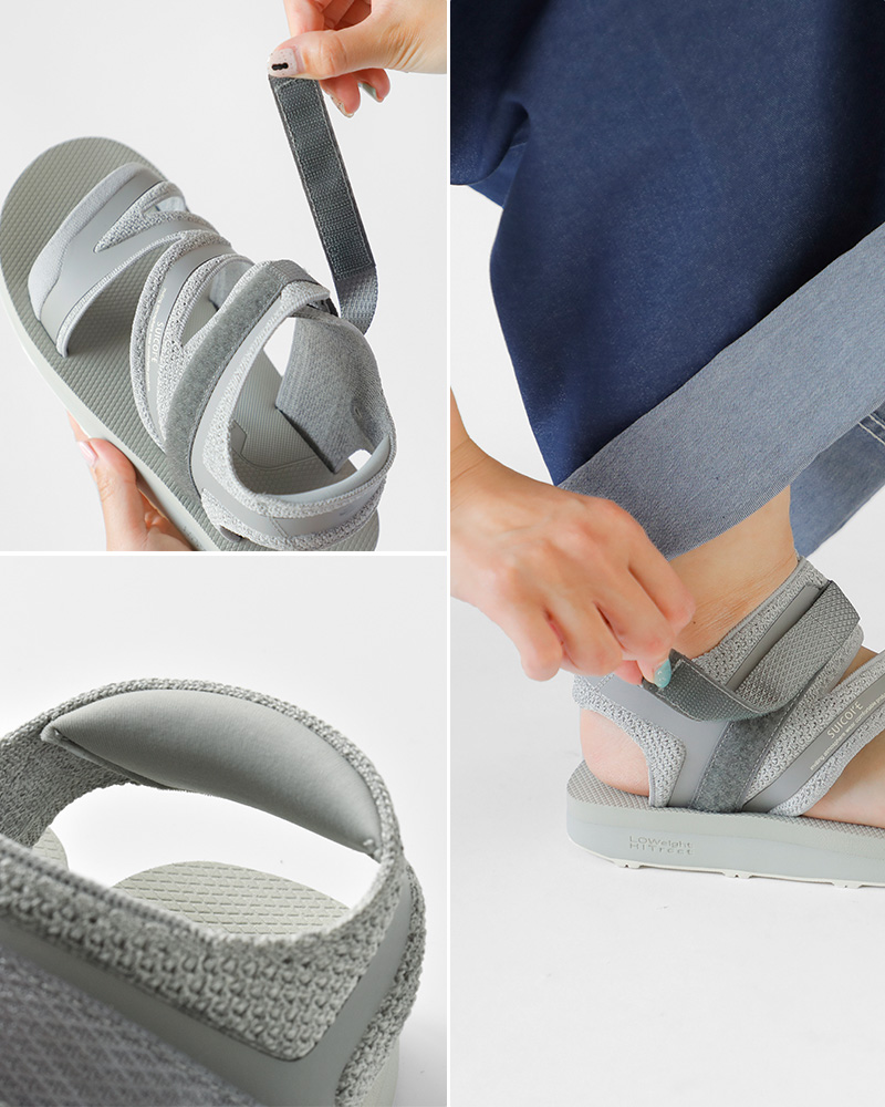 SUICOKE スイコック ビブラム ソール ベルクロ ストラップ