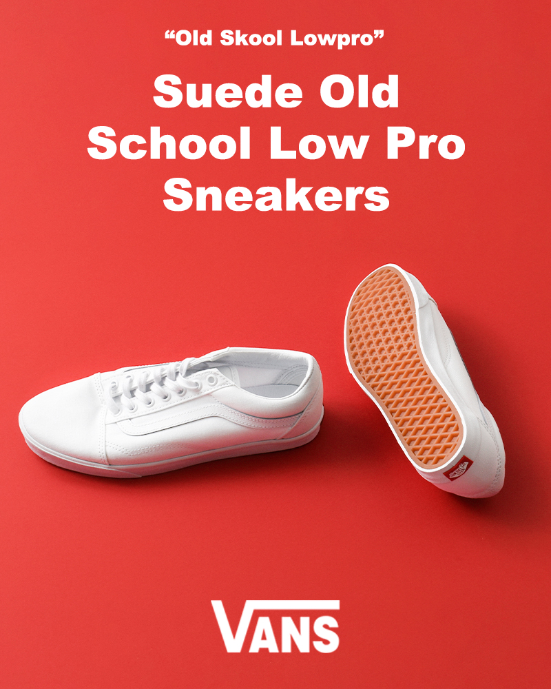 Vans(ヴァンズ)スエードオールドスクールロープロスニーカー“OldSkoolLowpro”old-skool-lp