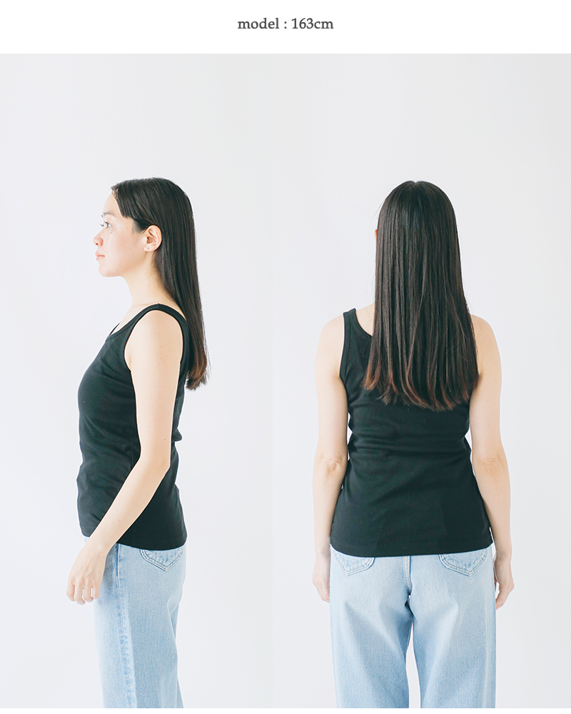 NOUVELLES DU PARADIS(ヌーベル ドゥ パラディ)トロワフライスコットンキャミタンクトップpc21214a