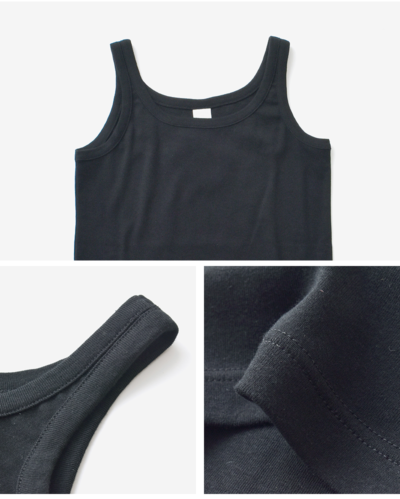 NOUVELLES DU PARADIS(ヌーベル ドゥ パラディ)トロワフライスコットンキャミタンクトップpc21214a