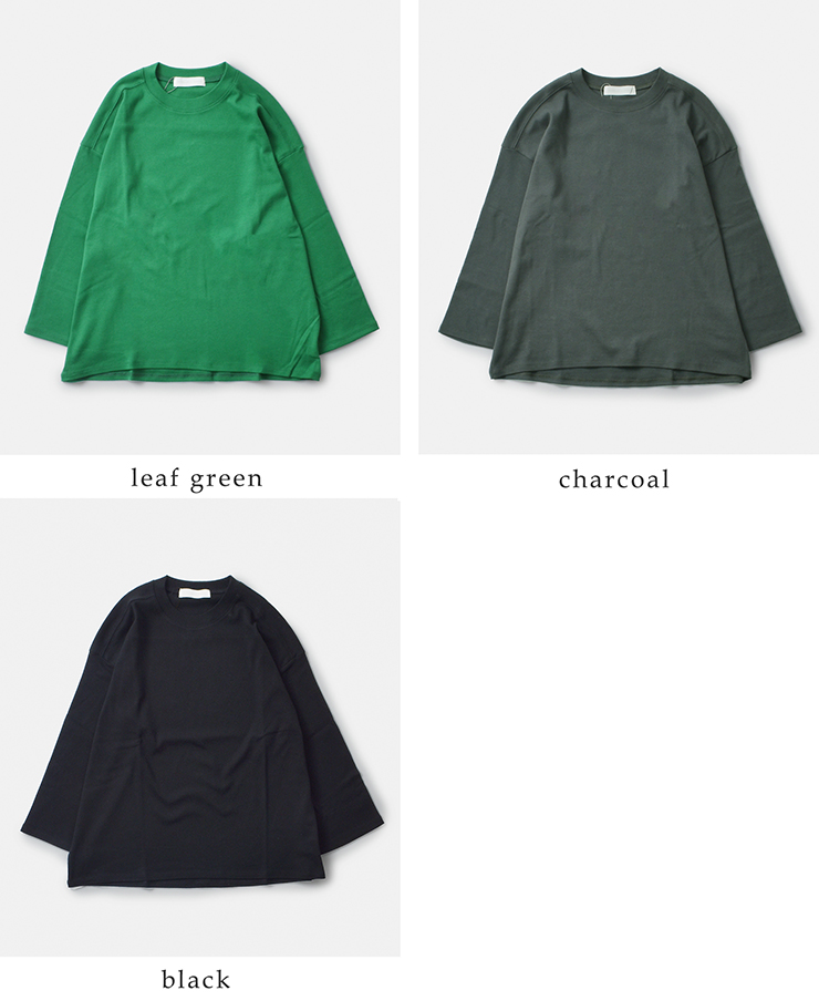 NOUVELLES DU PARADIS(ヌーベル ドゥ パラディ)トロワフライス8分袖プルオーバーpc25116