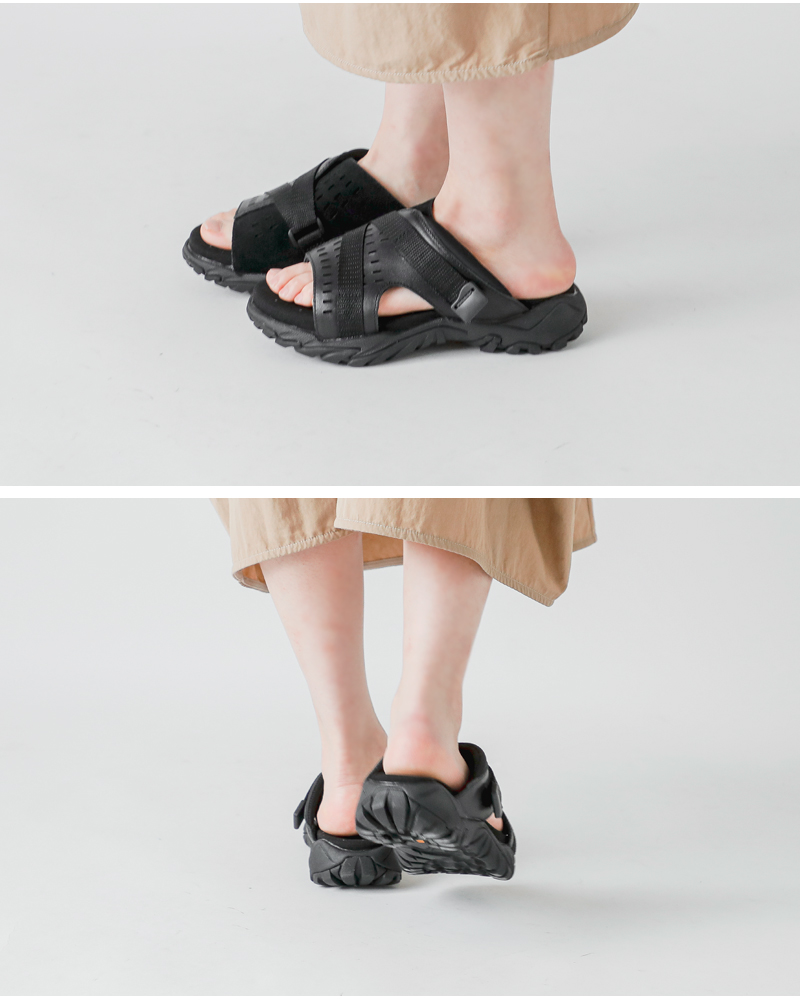 pg(ピージー)カウスエードビブラムソールサンダル“DELTA”pg-0033w