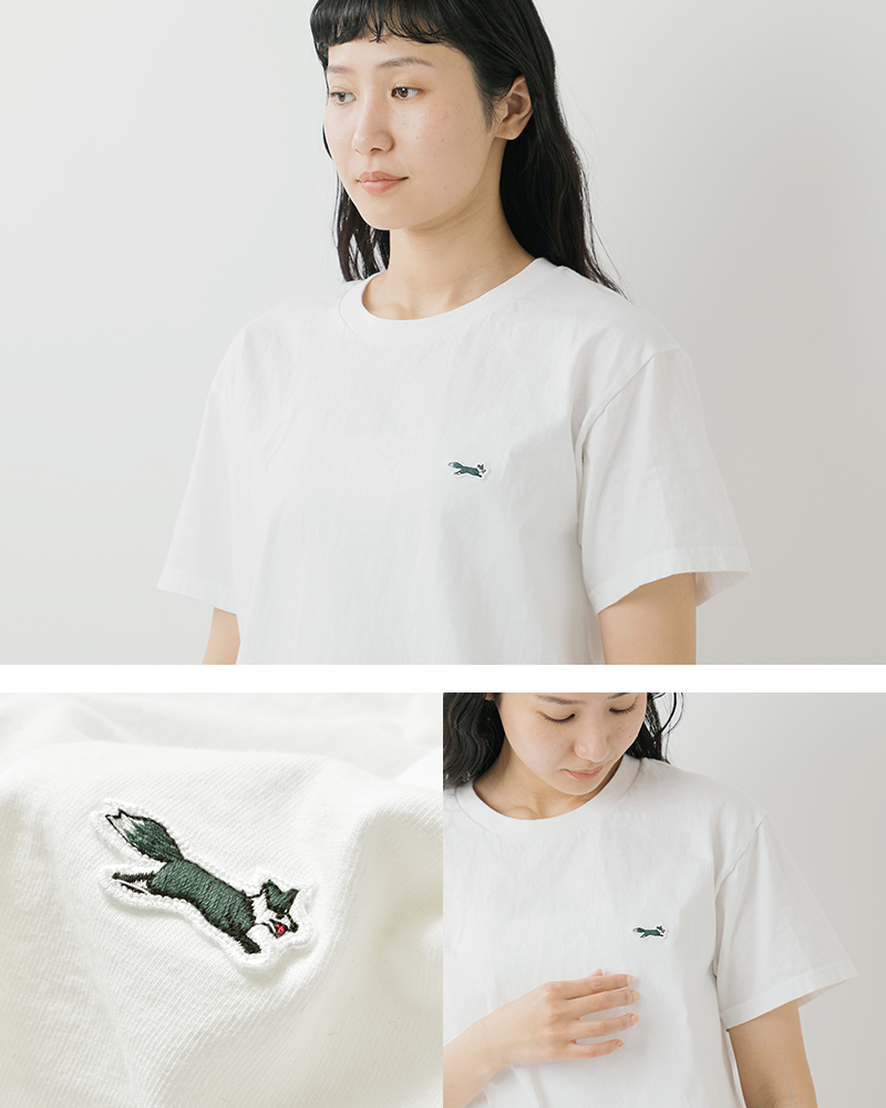 PENNEYS(ペニーズ)THEFOXコットンベーシッククルーネック半袖Tシャツpn21s016