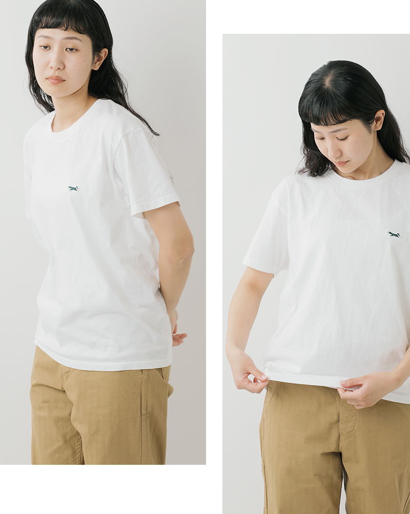 PENNEYS(ペニーズ)THEFOXコットンベーシッククルーネック半袖Tシャツpn21s016