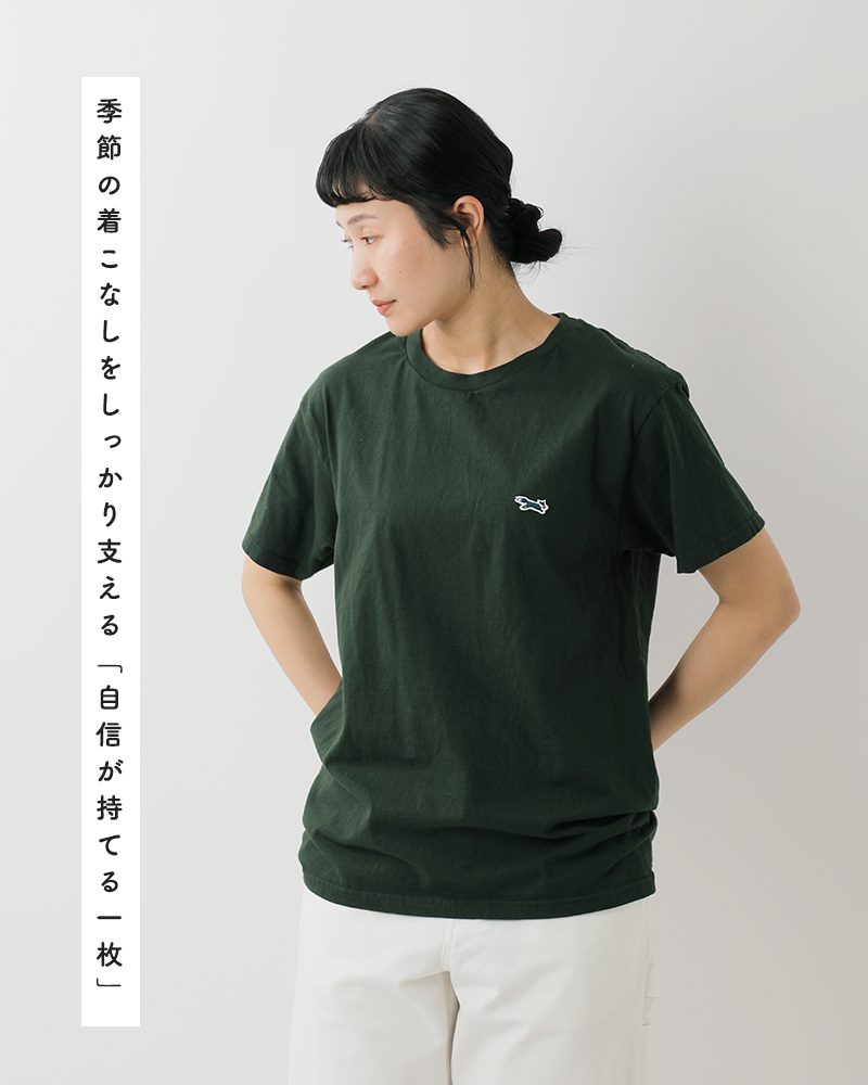 PENNEYS(ペニーズ)THEFOXコットンベーシッククルーネック半袖Tシャツpn21s016