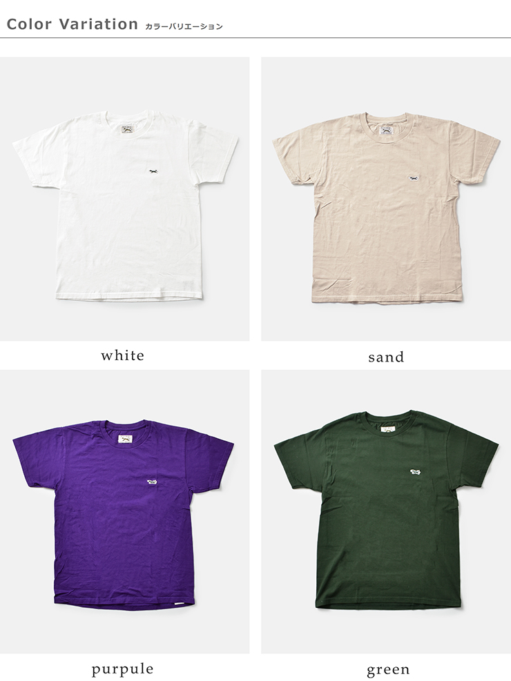 PENNEYS(ペニーズ)THEFOXコットンベーシッククルーネック半袖Tシャツpn21s016
