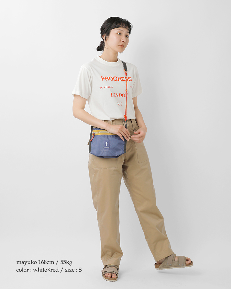 PROGRESS RUNNING CLUB(プログレスランニングクラブ)コットンロゴプリント半袖Tシャツ“LONDONS/SLVTEE”prc-25ss-03c