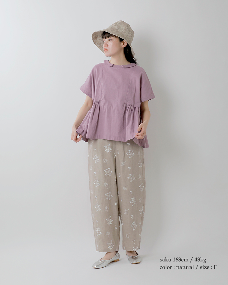 30%OFF】MAGALI マガリ TSUBOMI リネン テーパード パンツ pt62