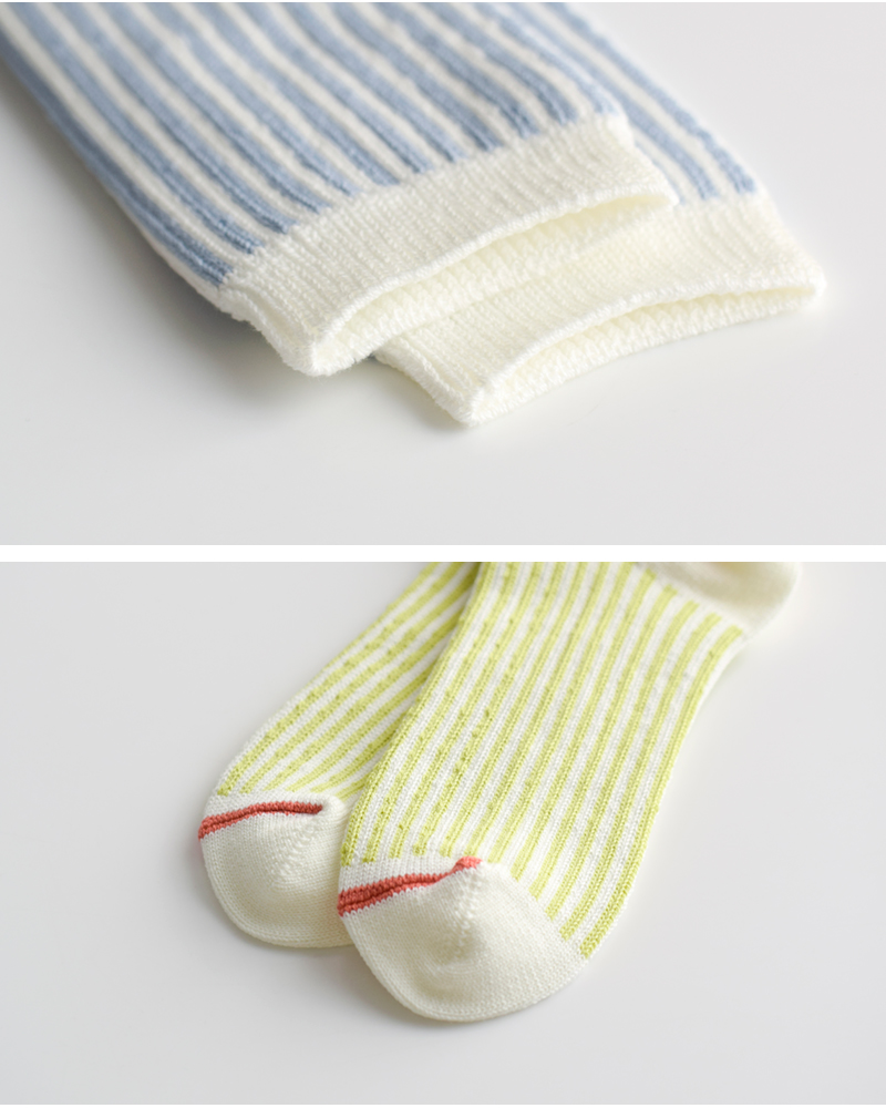 ROTOTO(ロトト)ジャガードバーティカルストライプソックス“VERTICALSTRIPESOCKS”r1586