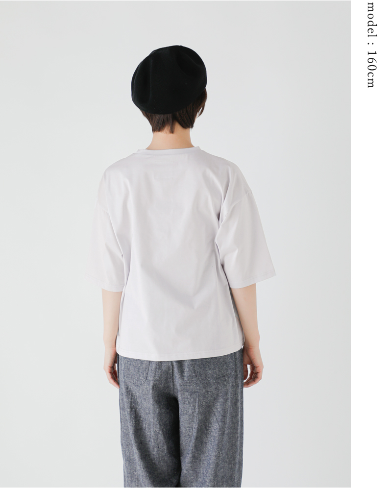 ROBE de PEAU(ローブデポー)コットンスタンダードTシャツ“STANDARDT-SHIRT”r225