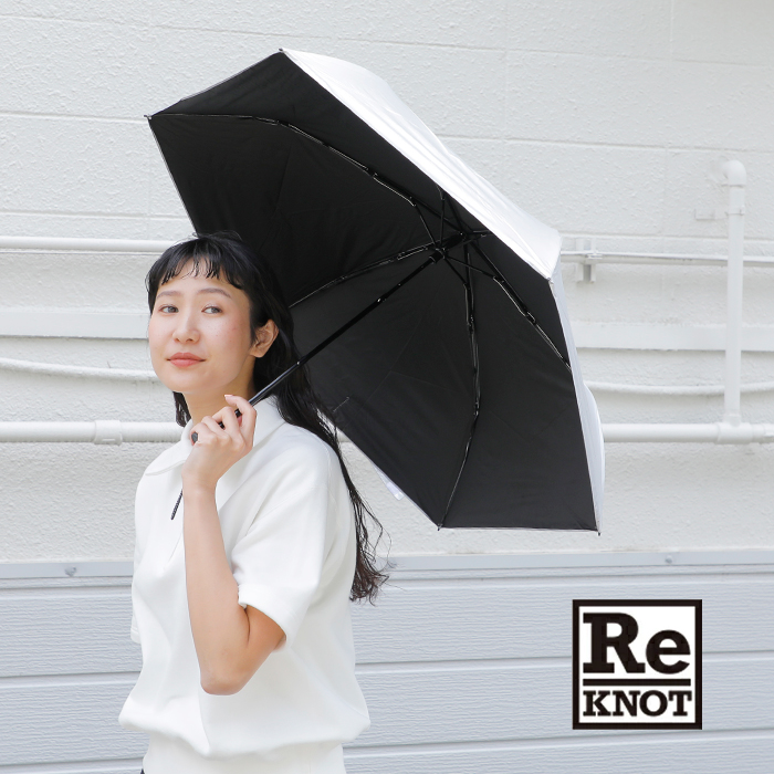 ReKNOT(リノット)晴雨兼用超軽量折りたたみ傘“U/LSUNBLOCKUMBRELLAAIR”rkn-25001