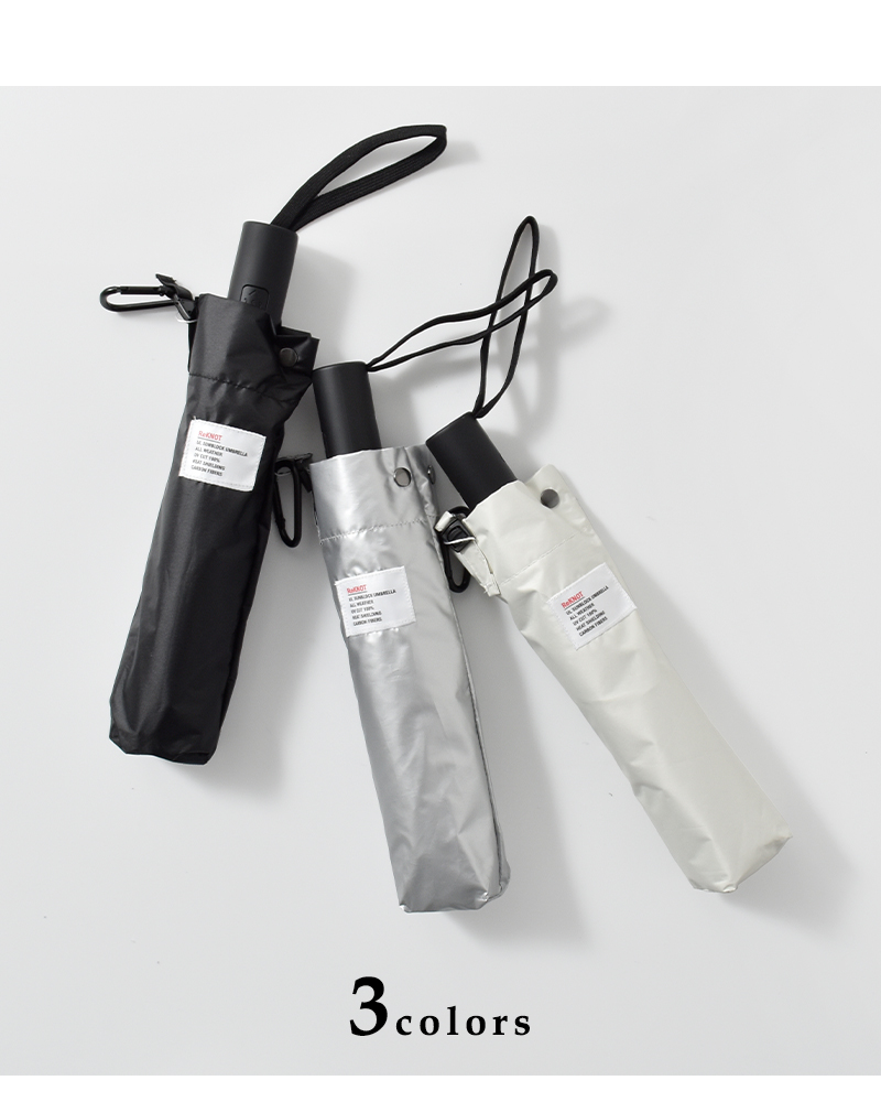 ReKNOT(リノット)晴雨兼用ワンタッチ開閉折りたたみ傘“U/LSUNBLOCKUMBRELLAAUTOMATIC”rkn-25002