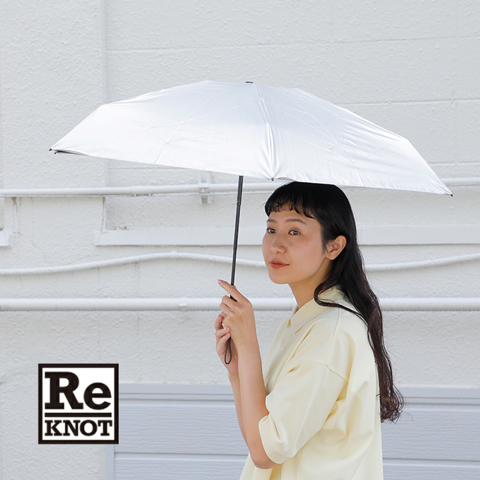 ReKNOT(リノット)晴雨兼用コンパクト折りたたみ傘“U/LSUNBLOCKUMBRELLAMINI”rkn-25003