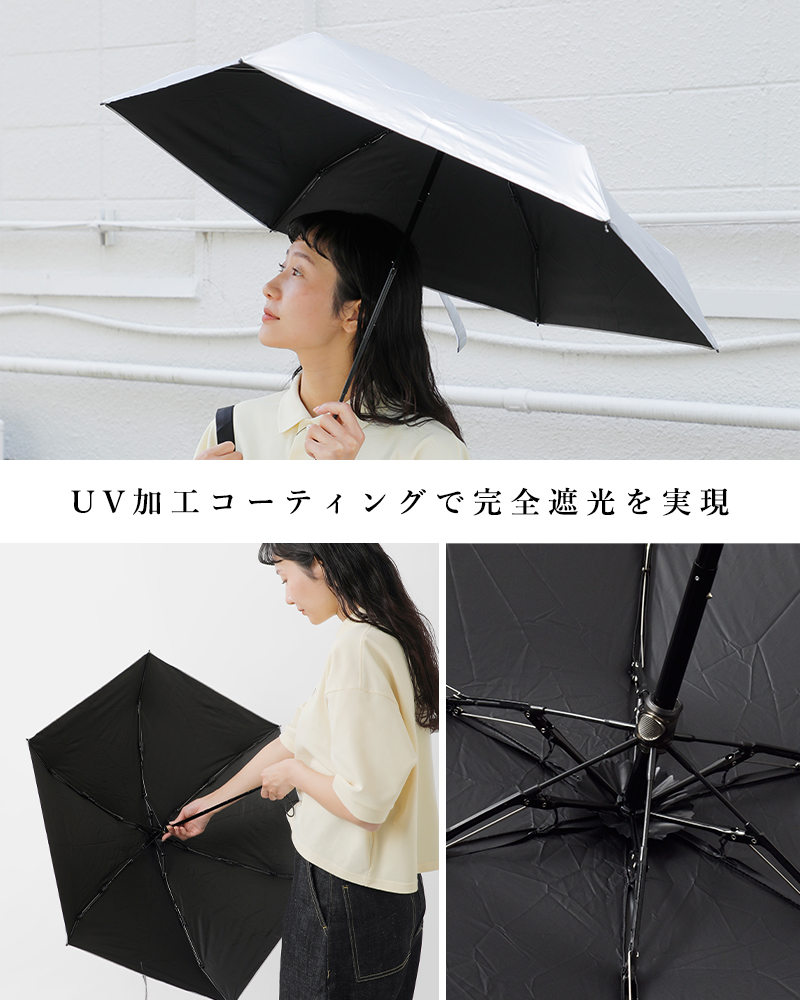 ReKNOT(リノット)晴雨兼用コンパクト折りたたみ傘“U/LSUNBLOCKUMBRELLAMINI”rkn-25003
