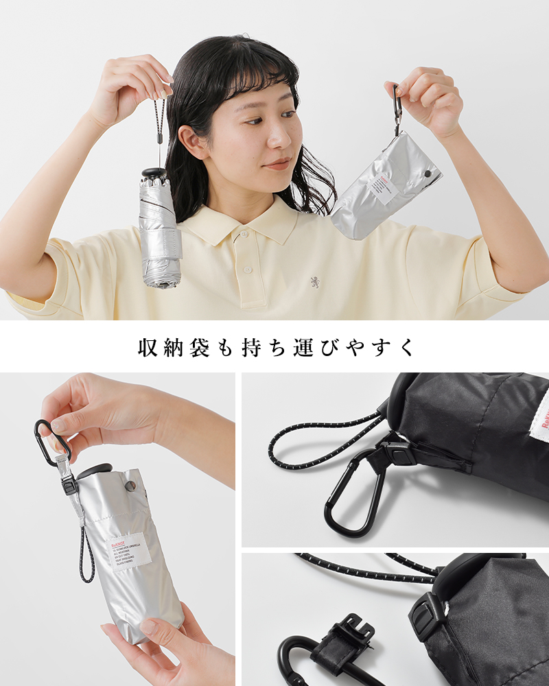 ReKNOT(リノット)晴雨兼用コンパクト折りたたみ傘“U/LSUNBLOCKUMBRELLAMINI”rkn-25003