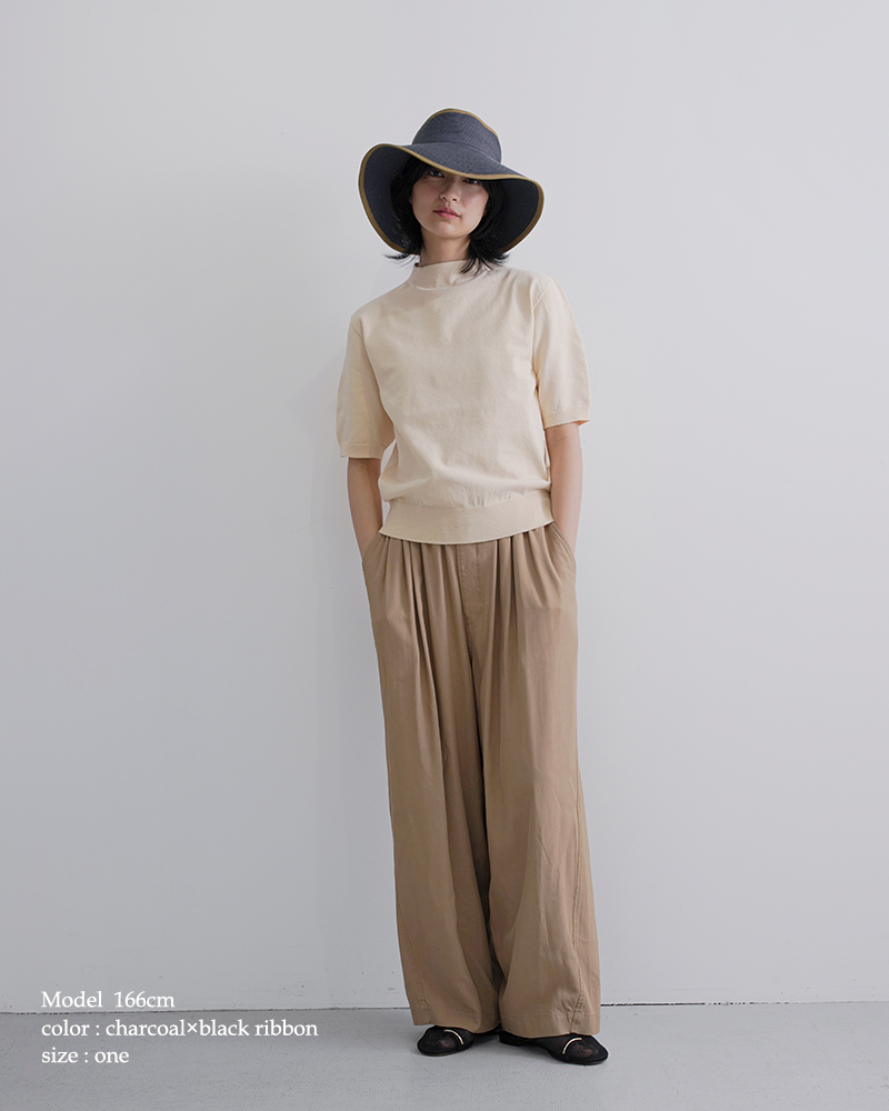 chisaki(チサキ)ペーパーリボンサンバイザー“Roman”roman
