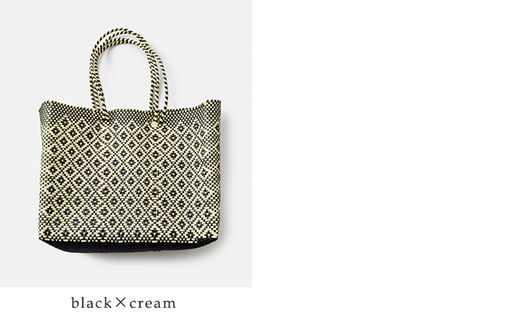 Letra(レトラ)ロングハンドルメルカドバッグLサイズ“ROMBO”rombo-l-lh