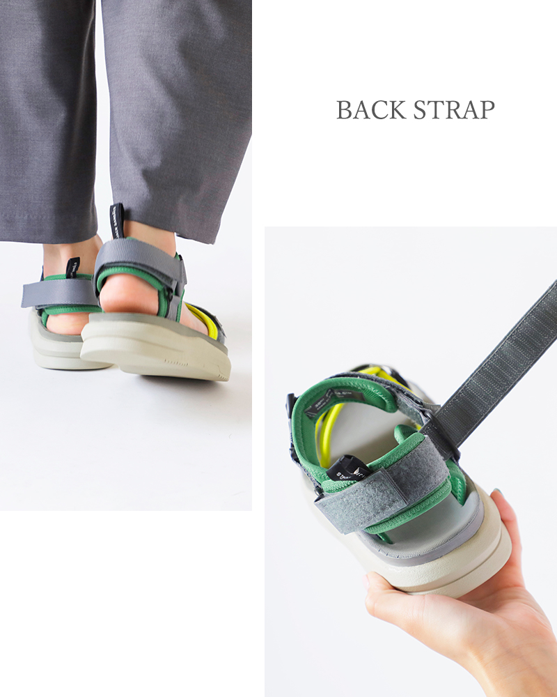 HIJACK SANDALS(ハイジャックサンダル)ベルクロバックストラップスポーツサンダル“SABA”saba