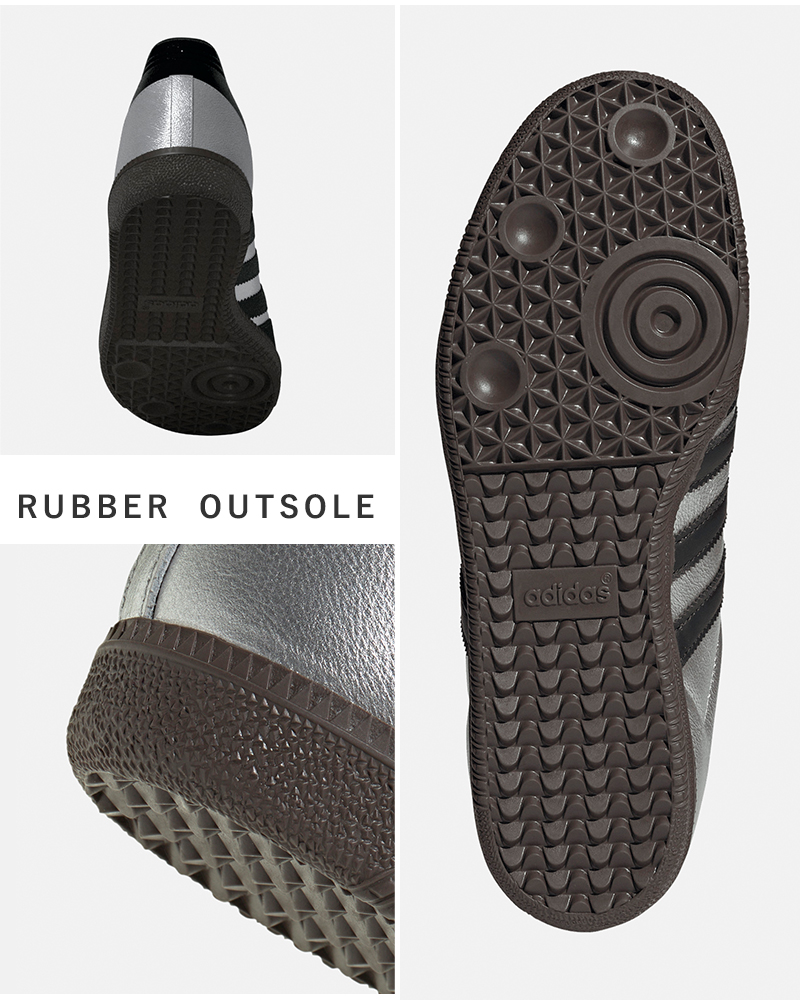 adidas Originals(アディダス オリジナルス)サンバOGメタリックレザーローカットスニーカー“SAMBAOG”samba-og-same3