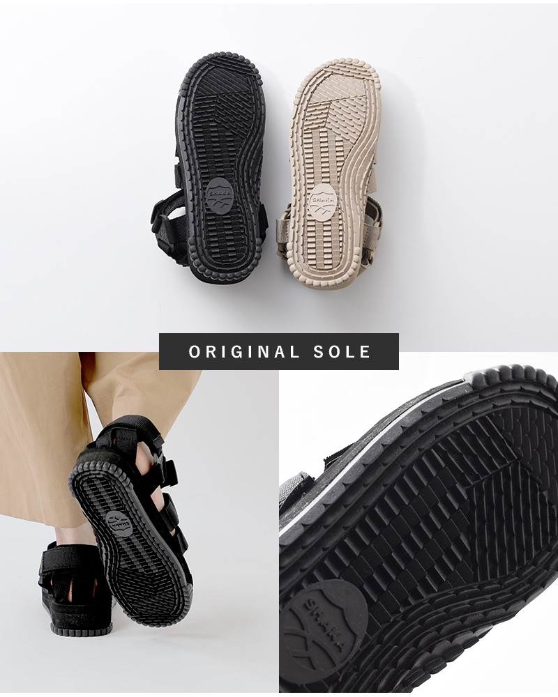 SHAKA(シャカ)ストラップグルカサンダル“HIKER”sk-101