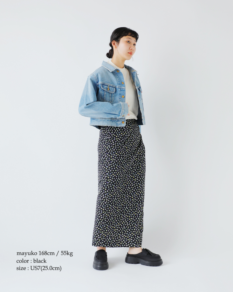 SHAKA(シャカ)キルトローファー2wayチャンキーミュール“KILTLOAFERMULECHUNKY”sk-308