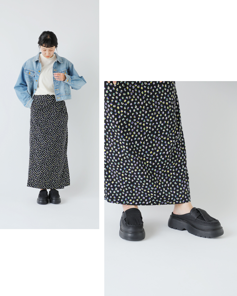 SHAKA(シャカ)キルトローファー2wayチャンキーミュール“KILTLOAFERMULECHUNKY”sk-308