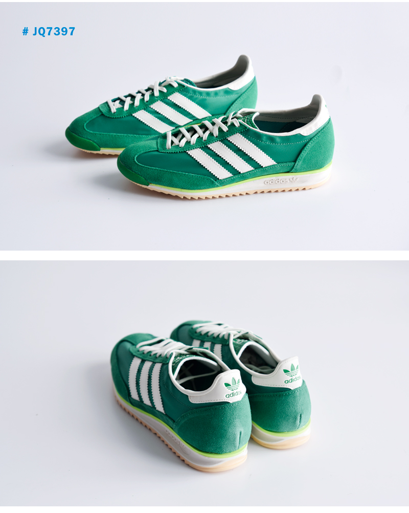 adidas Originals(アディダス オリジナルス)クラシックスポーツスニーカー“SL72OGW”sl-72-og-w