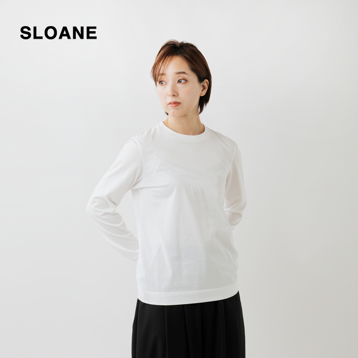 SLOANE(スローン)60/2コットン天竺UV長袖Tシャツsl4s-t165