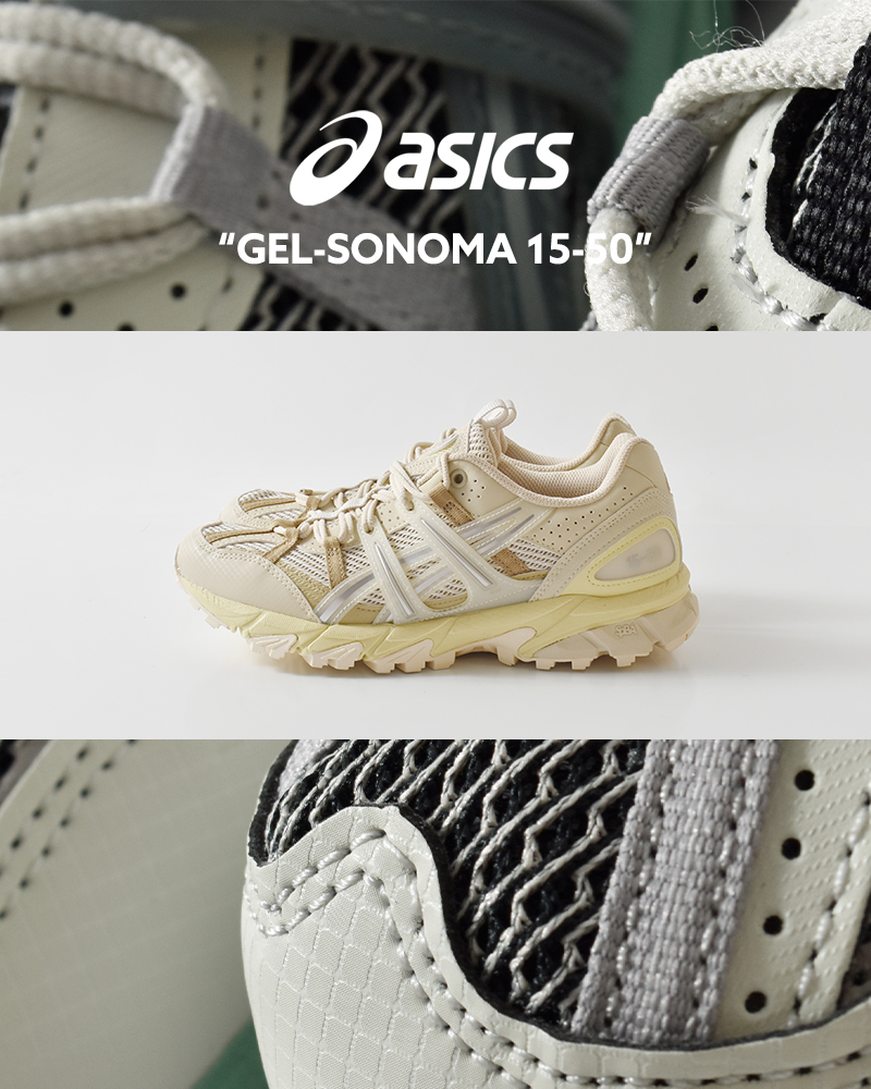 ASICS(アシックス)ゲルソノマスポーツスタイルスニーカー“GEL-SONOMA15-50”gel-sonoma15-50