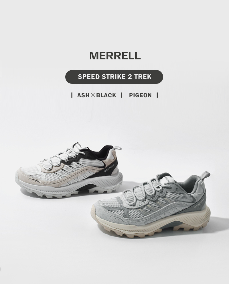 MERRELL メレル スエード メッシュ アッパー スニーカー “SPEED