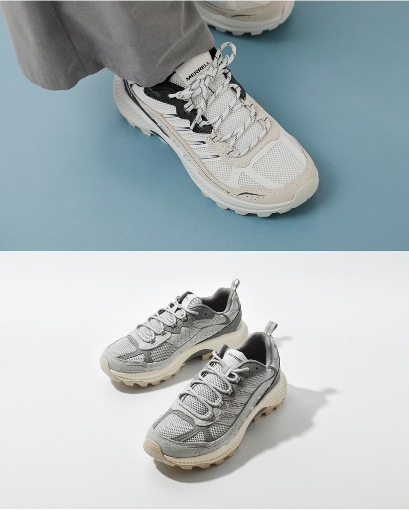 MERRELL(メレル)スエードメッシュアッパースニーカー“SPEEDSTRIKE2TREK”speed-s-2ek