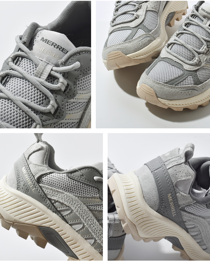 MERRELL(メレル)スエードメッシュアッパースニーカー“SPEEDSTRIKE2TREK”speed-s-2ek