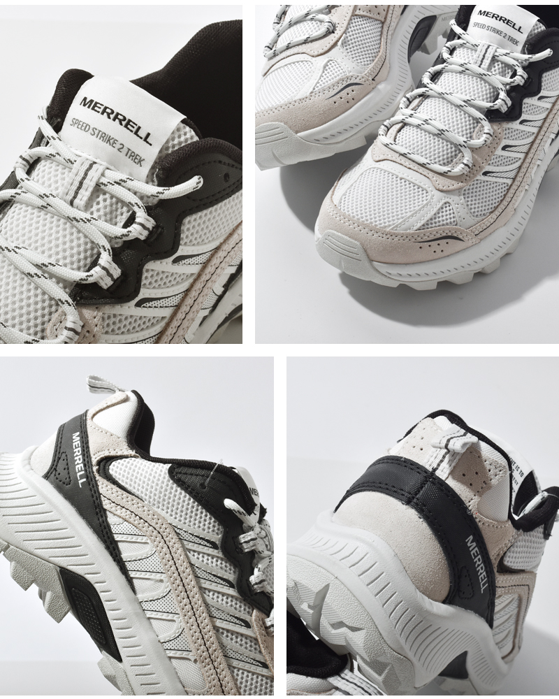 MERRELL(メレル)スエードメッシュアッパースニーカー“SPEEDSTRIKE2TREK”speed-s-2ek