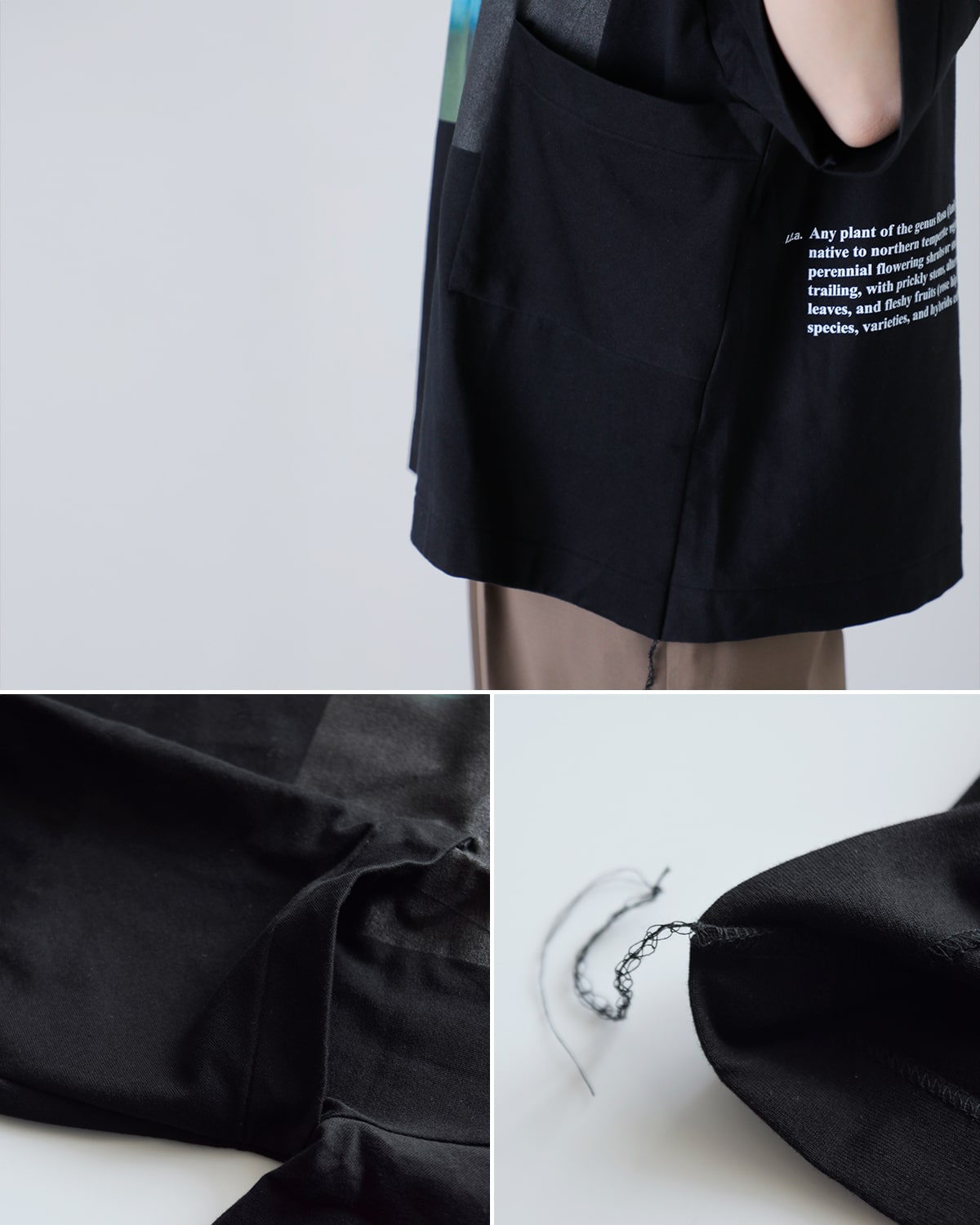 TANAKA◆Tシャツ/タナカ THE BOXY TEE/S/コットン/BLK/無地/ST-55 THE TEE TANAKA(タナカ) 2025SS ザTシャツ ST-50+-BR | MIDWEST公式通販