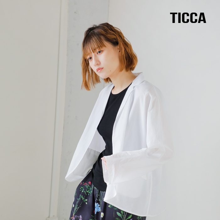 TICCA(ティッカ)コットンハーブシャツジャケットtbes-024