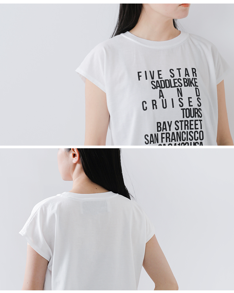 TICCA(ティッカ)ファイブスターフレンチTシャツ