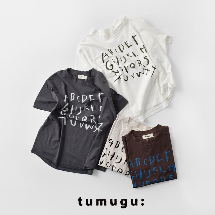 Tシャツ tumugu ツムグ ラフィ天竺プリントTシャツ ベージュ TC25220 楽天市場】【Sale！30%OFF！】tumugu: ツムグ ラフィ天竺