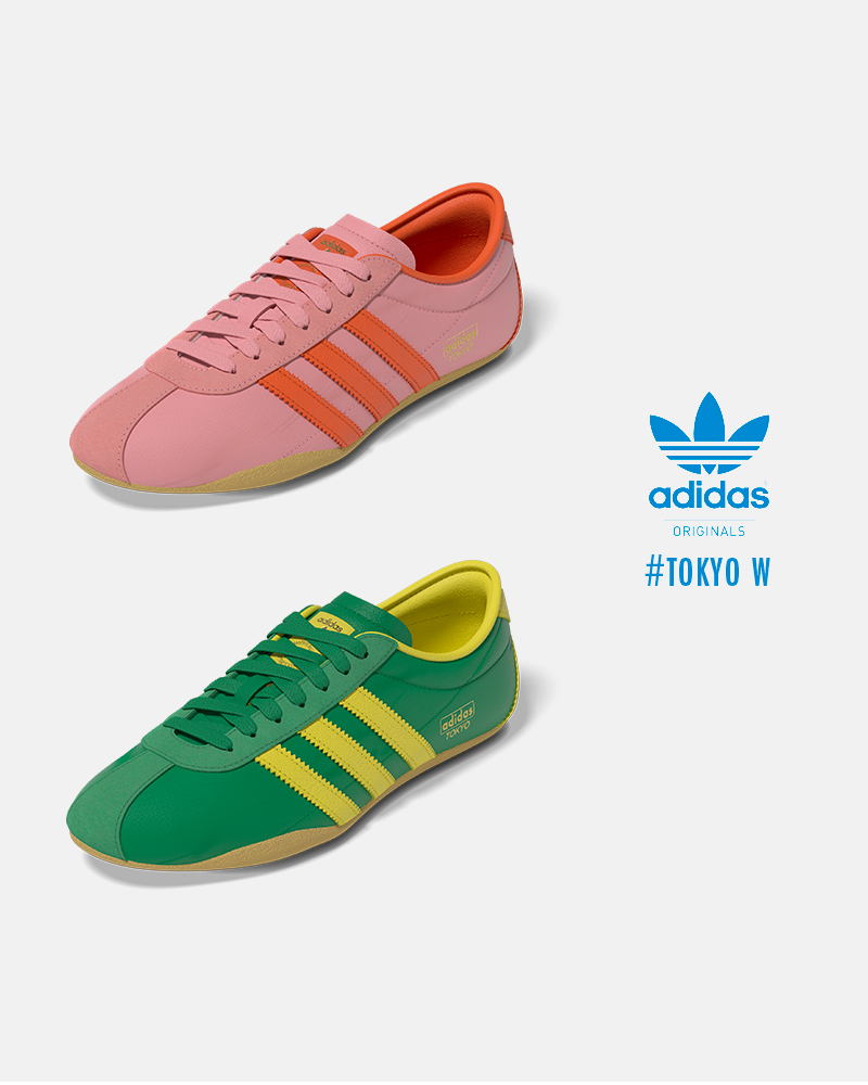 adidas Originals(アディダス オリジナルス)ナイロンアッパースニーカー“TOKYOW”tokyo-w-same1