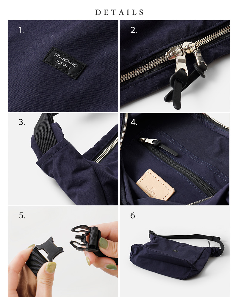 STANDARD SUPPLY(スタンダードサプライ)トライアングルショルダーバッグ“SIMPLICITY”triangle-shoulder