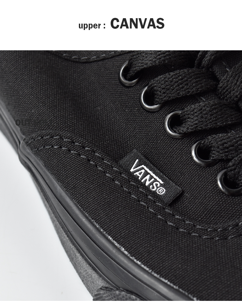 Vans(ヴァンズ)UAオーセンティックキャンバススニーカー“UAAuthentic”ua-authentic