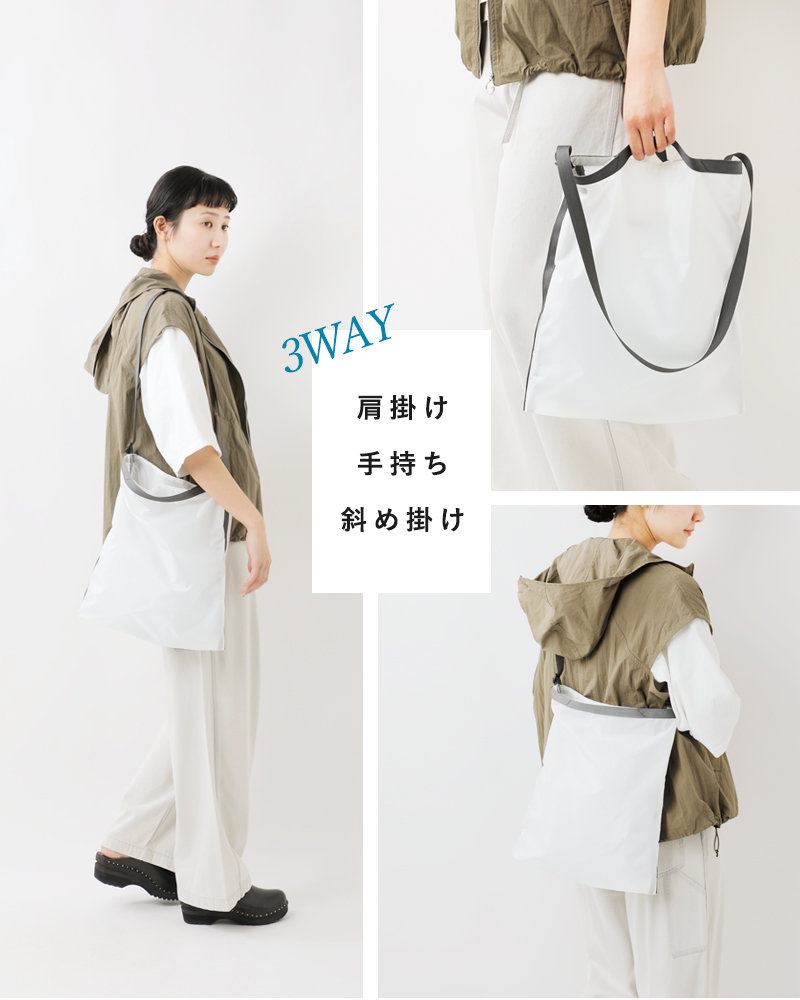 StitchandSew(スティッチアンドソー)66ナイロンコーデュラリップフラットトートバッグulft66