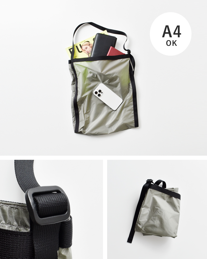 StitchandSew(スティッチアンドソー)66ナイロンコーデュラリップフラットトートバッグulft66