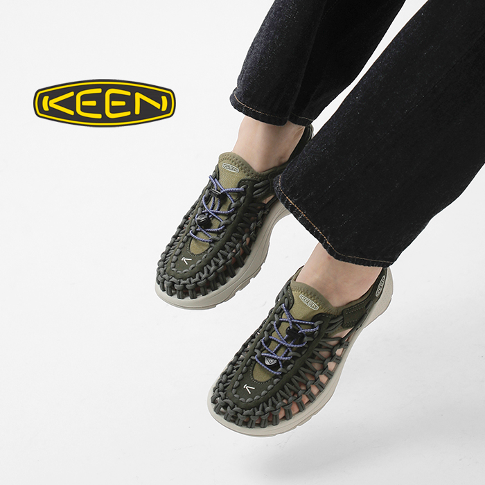 KEEN(キーン)ユニークアストリア編み込みスポーツサンダル“UNEEKASTORIA”uneek-astoria