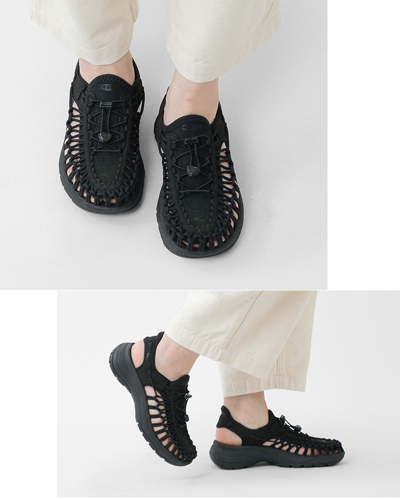 KEEN(キーン)ユニークアストリア編み込みスポーツサンダル“UNEEKASTORIA”uneek-astoria