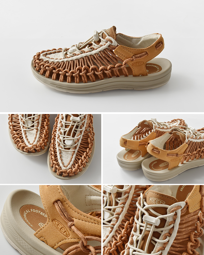 キーン KEEN “UNEEK” サンダル ユニーク 編み込み スポーツ
