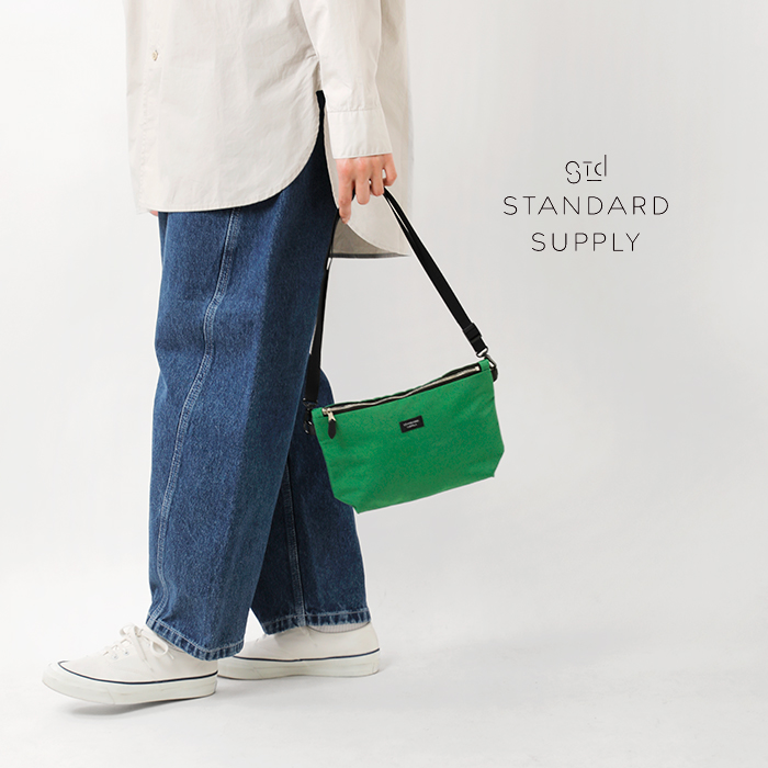 STANDARD SUPPLY(スタンダードサプライ)WジップショルダーバッグM“SIMPLICITY”w-zip-shoulder-m