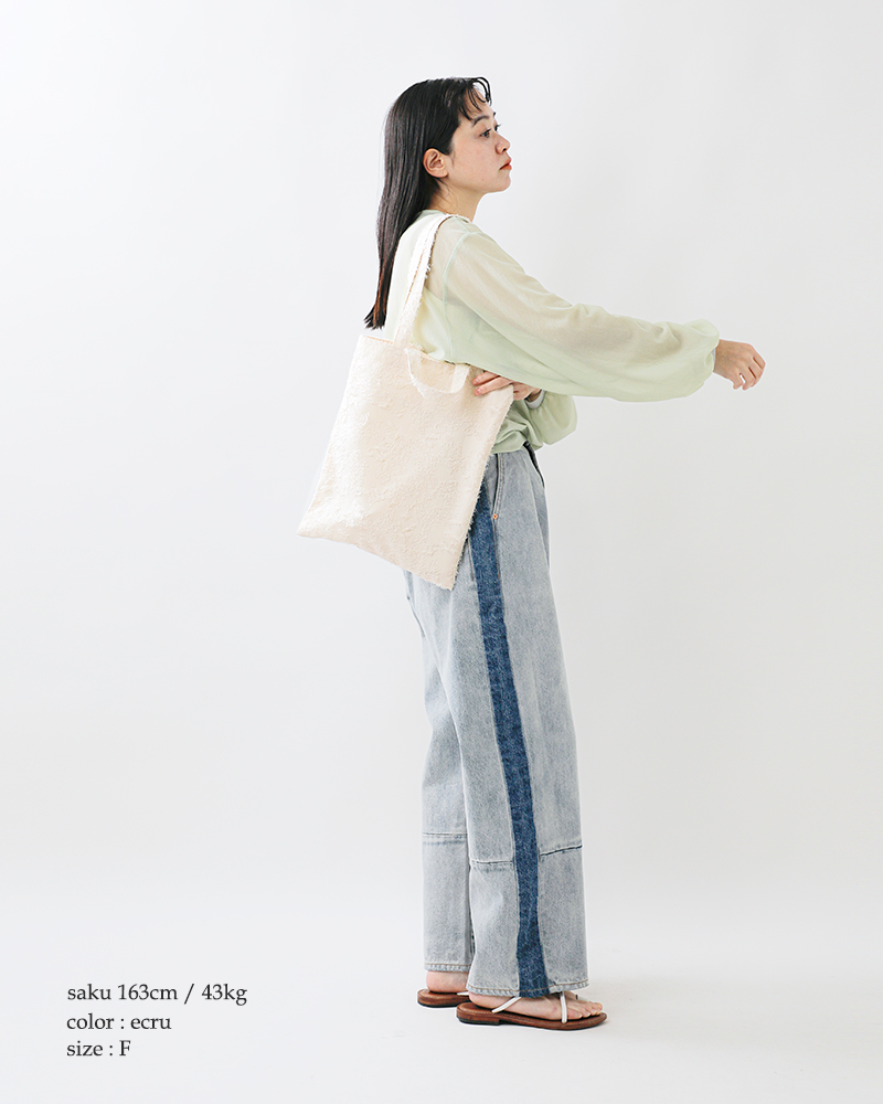 whyto(ホワイト)ジャガード2wayバッグ“jacquard2waybag”