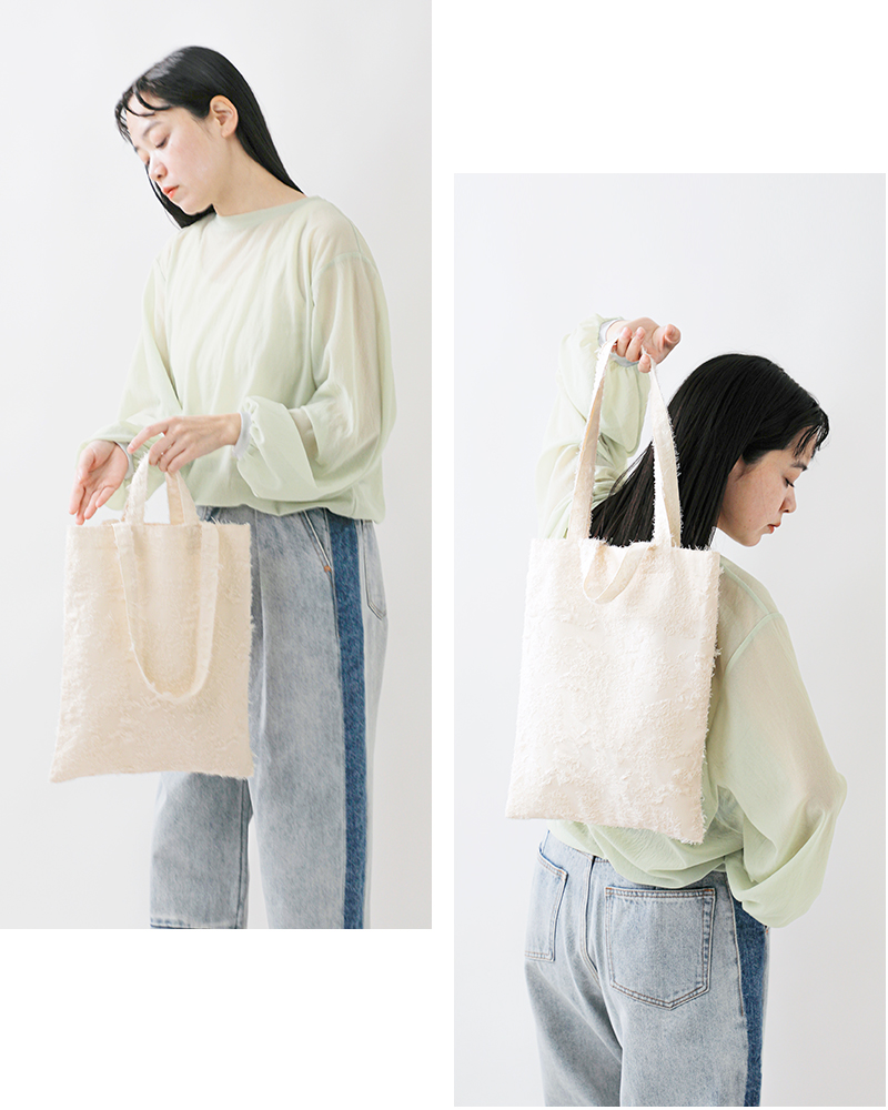 whyto(ホワイト)ジャガード2wayバッグ“jacquard2waybag”