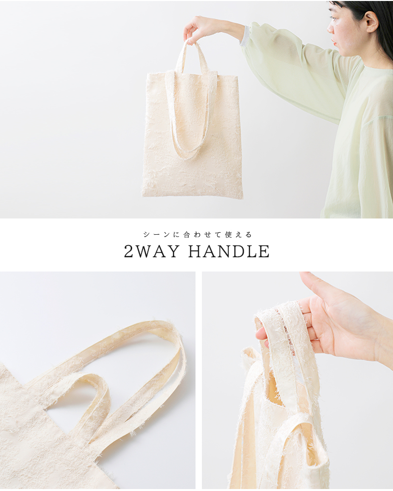 whyto(ホワイト)ジャガード2wayバッグ“jacquard2waybag”