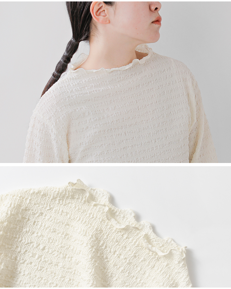 whyto(ホワイト)クレープストレッチブラウス“crapestretchblouse”wht25hbl4070